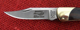 Buck 0055BRS 055-SP4 The 55 Ebony Lockback Knife 420HC USA 55BRS Lot#BU-354