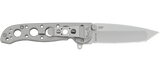 Columbia River CRKT M16-02SS Tanto Flipper Knife Framelock Kit Carson Stainless Handle