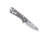 Buck 0813GYS 813 Trace Ops Mini Manual Flipper Knife Gray Aluminum Liner Lock