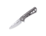 Buck 0813GYS 813 Trace Ops Mini Manual Flipper Knife Gray Aluminum Liner Lock