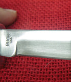 Buck 0102 102 Woodsman Knife 2 Line Stamp 1967-1971 Vintage Fixed Blade lot#102-13
