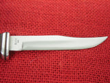 Buck 0102 102 Woodsman Knife 2 Line Stamp 1967-1971 Vintage Fixed Blade lot#102-13