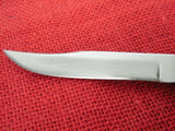 Buck 0102 102 Woodsman Knife 2 Line Stamp 1967-1971 Vintage Fixed Blade lot#102-13