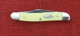 Case 00109 Pen Knife Yellow Synthetic 2018 Chrome Vanadium NOT CS 32087 CV