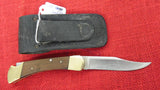 Buck 0110 110 Folding Hunter Knife Lockback USA Made Early 1970's 2 Pin Lot#110-217