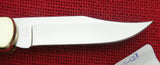 Buck 0110 110 Folding Hunter Knife Pewter Handle with Deer Scene 1984 Limited Edition USA Lot#110-123