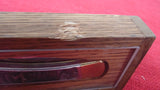 Buck 0110 110 Folding Hunter Knife Pewter Handle with Deer Scene 1984 Limited Edition USA Lot#110-123