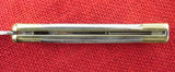 Buck 0110 110 Folding Hunter Knife Pewter Handle with Deer Scene 1984 Limited Edition USA Lot#110-123