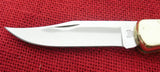 Buck 0110 110 Folding Hunter Knife Pewter Handle with Deer Scene 1984 Limited Edition USA Lot#110-123