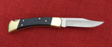 Buck 0110BLS 110 Folding Hunter Knife Indigo Wood 2007 USA UNUSED Lot#110-238