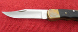 Buck 0110 110FG Folding Hunter Knife Fingergrooved USA Made 1991 Company LOGO ICI Handle IN BOX Lot#110-199