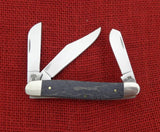 Case 11017 Stockman Knife Gray Birdseye Maple Stainless 7347 SS