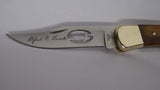 Buck 0110OLB 110 Folding Hunter Knife Limited Edition LOGO Cutout Al Signature UNSERIALIZED USA 2003