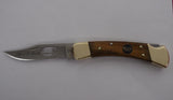 Buck 0110OLB 110 Folding Hunter Knife Limited Edition LOGO Cutout Al Signature UNSERIALIZED USA 2003