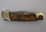 Buck 0110OLB 110 Folding Hunter Knife Limited Edition LOGO Cutout Al Signature UNSERIALIZED USA 2003