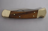 Buck 0110OLB 110 Folding Hunter Knife Limited Edition LOGO Cutout Al Signature UNSERIALIZED USA 2003