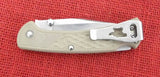 Buck 0112BRS2 112 Slim Ranger Tan GFN Lockback Knife USA Lot#112-42