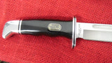 Buck 0119BKS 119 Special 75th Anniversary Hunting Knife Black Leather 2017 USA 119BKS Lot#119-30