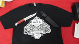 Buck 0119RDSSH3 119 Special President's Tour 2021 Knife Red Micarta w/ T-Shirt #18/115 USA Lot#119-56