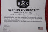 Buck 0119RDSSH3 119 Special President's Tour 2021 Knife Red Micarta w/ T-Shirt #18/115 USA Lot#119-56