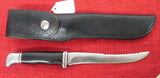 Buck 0121 121 Fisherman Knife w/ Scaler Single Line 1965-1966 USA Lot#121-12
