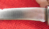 Buck 0121 121 Fisherman Knife w/ Scaler Single Line 1965-1966 USA Lot#121-12