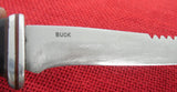 Buck 0121 121 Fisherman Knife w/ Scaler Early Single Line w/ Spine Stamp 1964 USA Lot#121-2