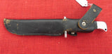 Buck 0124 124 Frontiersman Fixed Blade Knife Early 70's Model w/ Lanyard Hole like Nemo Micarta USA Lot#124-3