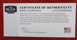 Buck 0152BRSSH 152 Fixed Ranger 2024 Chairman's Tour Knife S35VN Hand Signed CJ #59 Burlap Micarta
