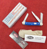 Case 16744 Stockman Knife Blue G10 Stainless 10318 SS