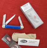 Case 16744 Stockman Knife Blue G10 Stainless 10318 SS