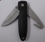Buck 0180-D1 180 Crosslock Hunter 2 Blade Guthook Knife 1994 USA Made 420HC Liner Lock Lot#180-8