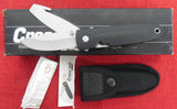 Buck 0180-LS 180 Crosslock Deputy 2 Knife NEW OLD STOCK 1994 USA Made 420HC Liner Lock Lot#180-20