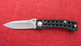 Ruger by CRKT R1803 Harsey Go-N-Heavy Compact Folding Knife Aluminum Handle Plain Edge