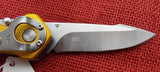 Buck 0183ORS1 183 Alpha Crosslock S#20 Orange Aluminum 2 Bld Knife Saw Guthook Lot#BU-391