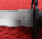 Buck 0188CB 188CB 188 M9 Bayonet Tactical Field Knife Phrobis III USA 1987 UNUSED in BOX U.S. Army