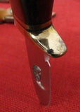 Buck 0192 192 Vanguard Green Wood Elk Blade Cutout Knife USA Lot#192-3