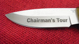 Buck 0192BGSSH Vanguard Knife 2023 Shepherd Hills Chairman's Tour Hand Signed S30V S#33/93 Lot#192-26