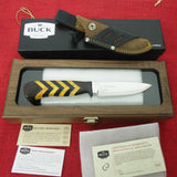 Buck 0197IWSLE 197 Yellow Jacket Limited Edition Knife 2016 Legacy USA MADE #86/250 Caleb Cooper Lot#BU-202