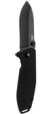 Columbia River CRKT 2495K Squid XM Lucas Burnley Black Stonewashed D2 Assisted Flipper Knife