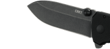Columbia River CRKT 2495K Squid XM Lucas Burnley Black Stonewashed D2 Assisted Flipper Knife