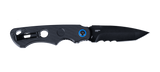 Columbia River CRKT 2606 A. B.C. All Bases Covered Jim Hammond Assisted Opening Filpper Knife Veff Serrations  G10