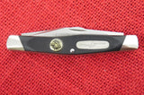 Buck 0301-SP2 301 Stockman Knife 2004 Relocate from CA to ID Shield Last Production El Cajon  Etched Blade Lot#301-36