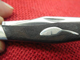 Buck 0303IQSBT 303 Cadet Pocket Knife Ironwood w/ Feather Quill Inlay Bob Timberlake USA Made Lot#303-1