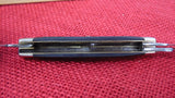 Buck 0303 303 Cadet Pocket Knife Camillus Made 1974-1985 Pre Date Code USA Long Nail Pull  Double Scale Liner Lot#303-44