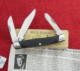 Buck 0303 303 Cadet Pocket Knife Camillus Made 1974-1985 Pre Date Code USA Long Nail Pull  Double Scale Liner Lot#303-44