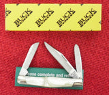 Buck 0303-PP 303 Cadet Poly Pearl Handle Knife 2004 USA NEW in BOX Lot#303-52