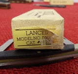 Buck 0305 305 Lancer RARE UNFINISHED Collector Knife Large BUCK Shield 425M NO Year Lot#305-51