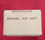 Buck 0307 307 Wrangler Large Pocket Knife Paperwork Dated 1972 Lot#307-9