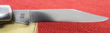 Buck 0311 311 Slim Line Trapper Knife Early Model Number on Backside of Blade USA Lot #311-10
